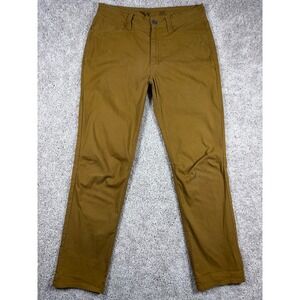 Mountain Hard wear Men's Pants Size 30/40 Khaki Outdoor Hiking Cotton Blend‎